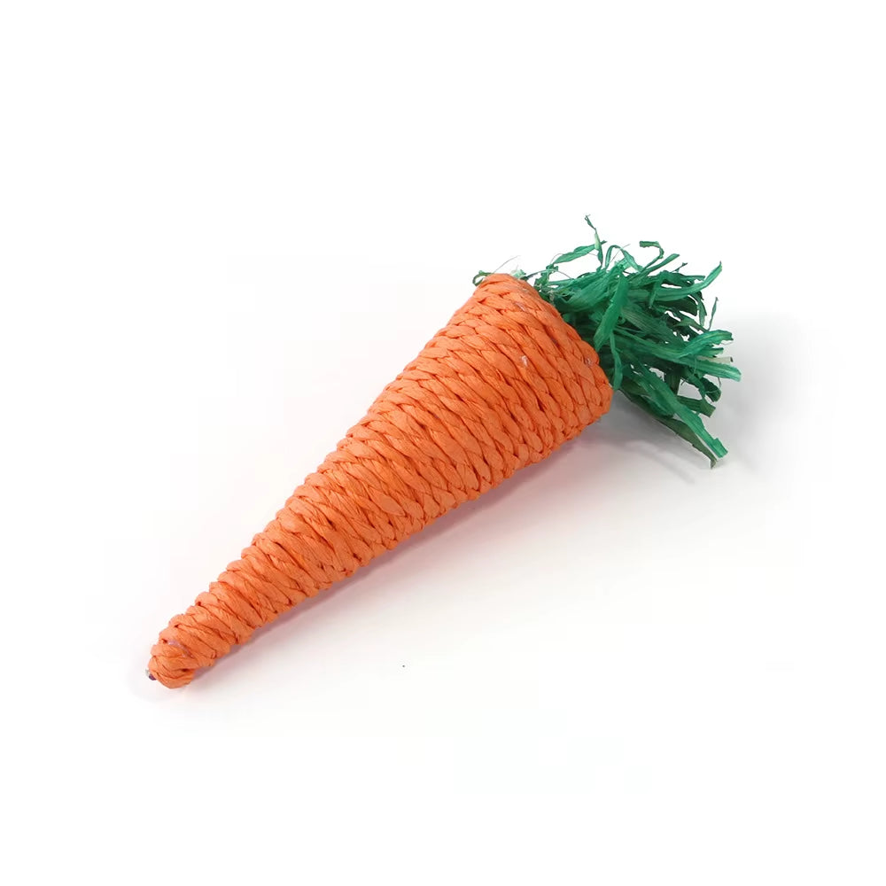 Hamster Rabbit Toys Big Hamster Ball Toy Toothbrush Hamster Accessories Small Animals Rabbit Chew Toys Hemp Rope Balls Pet Toy