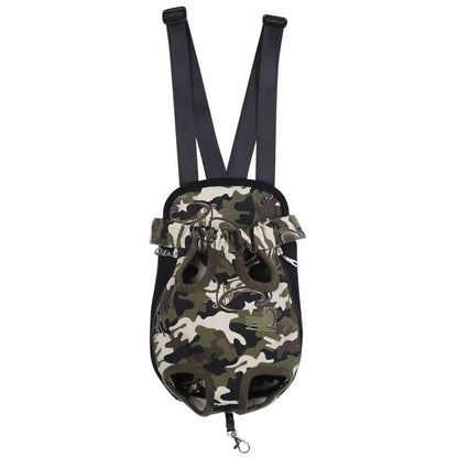 HQ Pet Carrier Dog Front Chest Backpack Five Holes Backpack Dog Outdoor Carrier Tote Bag Sling Holder Mesh Cat Puppy Carrier